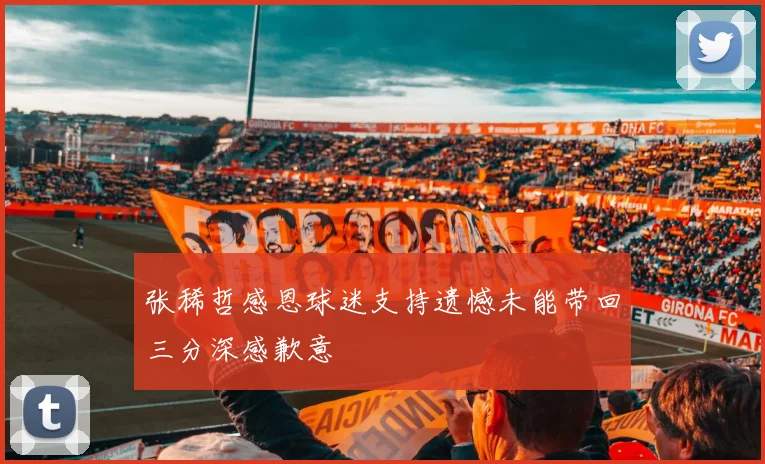 张稀哲感恩球迷支持遗憾未能带回三分深感歉意